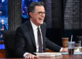 Stephen Colbert surpreende os fãs ao apresentar programa de acesso público com Jack White e Eminem