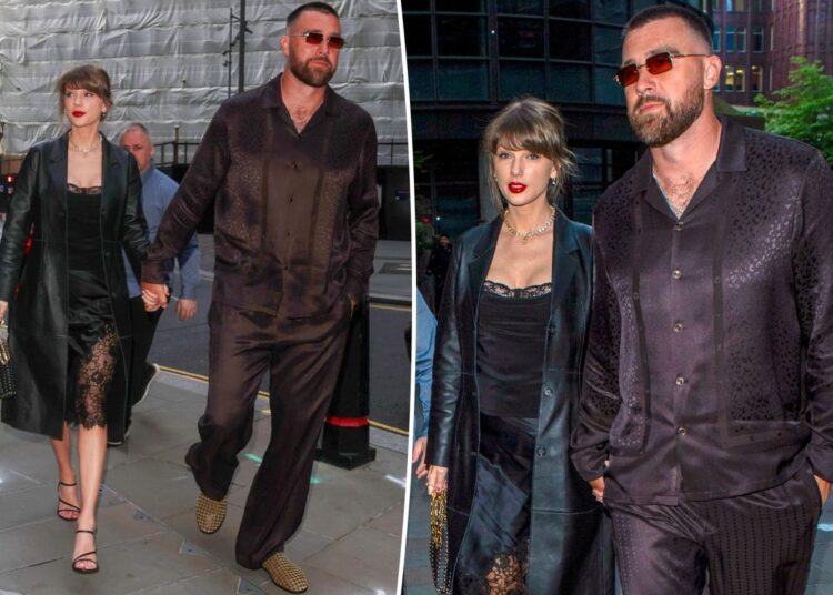 Taylor Swift e Travis Kelce aproveitam outro encontro noturno em Londres