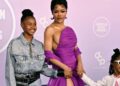 Teyana Taylor e suas filhas claramente receberam o memorando de moda no AMAs