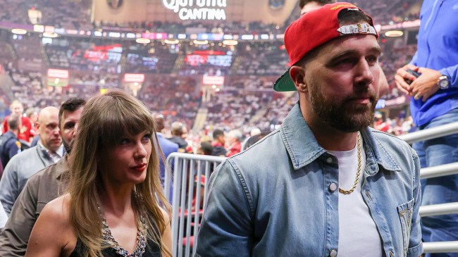 Travis Kelce lutando com Taylor Swift antes do casamento