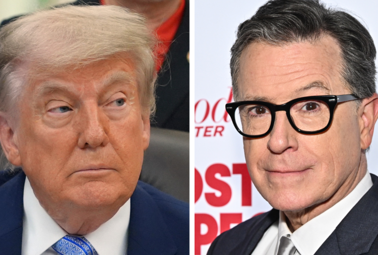 Trump: 'Graças a Deus' Colbert 'finalmente se foi'