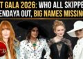 Zendaya e Sadie afundam entre as estrelas desaparecidas enquanto celebridades se preparam para a maior noite da moda em Nova York