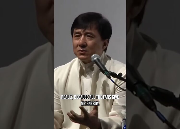Jackie Chan: My Motivation and 53 Years in Film