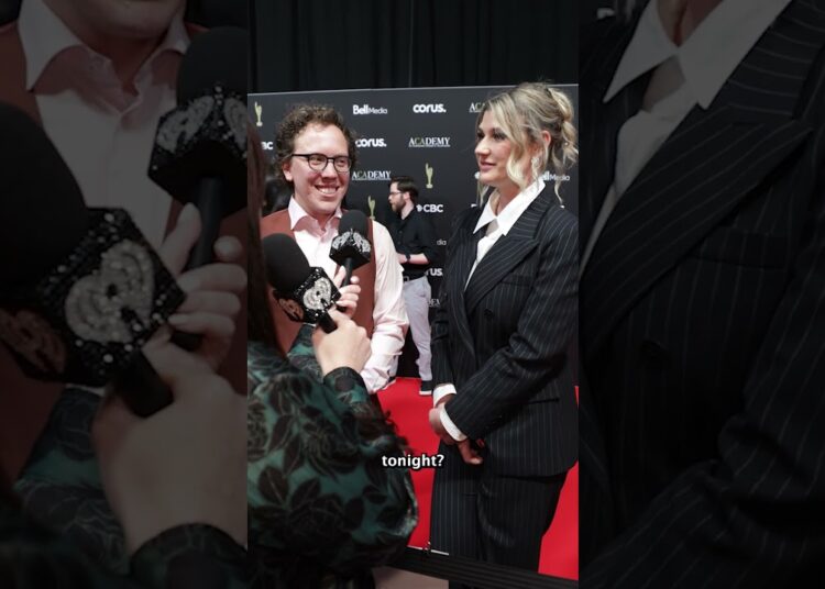 The stars spilled who they are manifesting running into at the Canadian Screen Awards!🤩