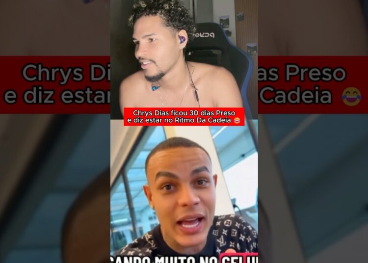 Influenciador diz ter pego hábitos da cadeia 😂……..#chrysdias #famosos #fofoca #react