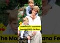 The Moments Diana Felt Happiest With Her Boys #royal #diana #princewilliam #princeharry #shorts
