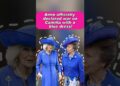 Anne officially declared war on Camilla with a blue dress! #fyp #royal #queencamilla #princessanne