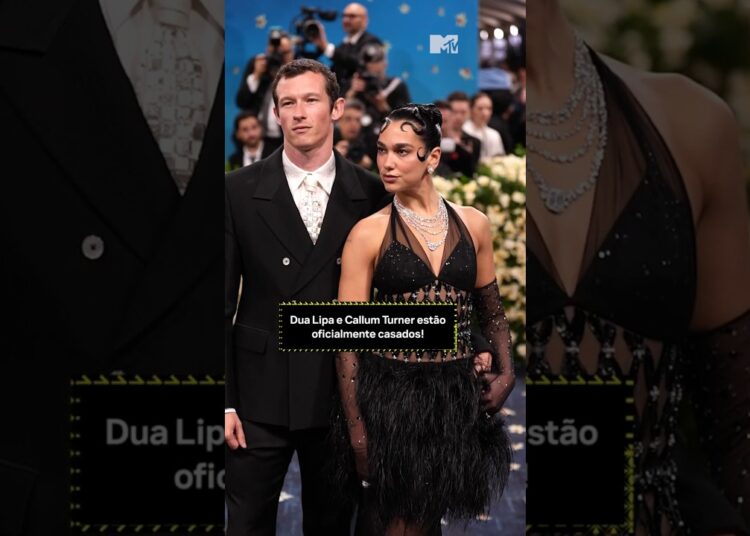 Dua Lipa e Callum Turner estão oficialmente casados! | #MTVNews