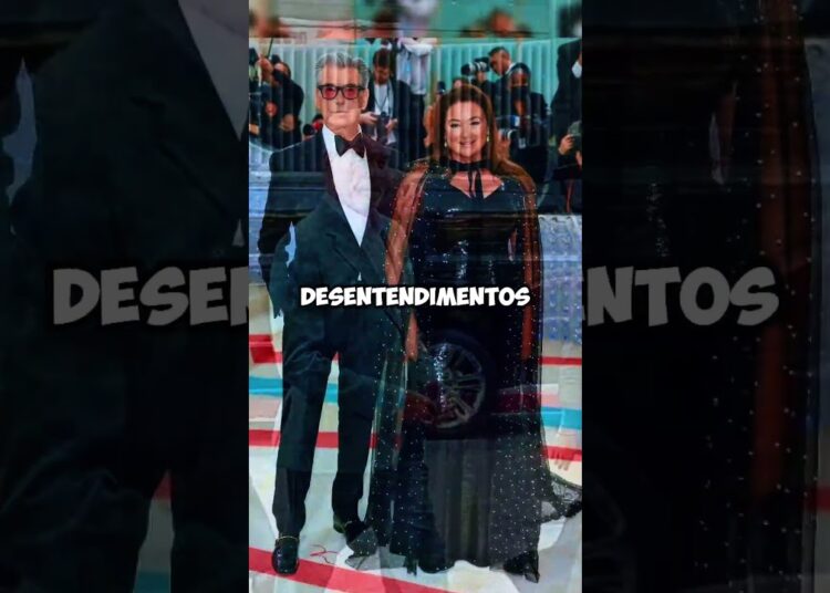 PIERCE BROSNAN, KEELEY SHAYE SMITH TERMINARAM? #celebridades #hollywood #curiosidades #brazil