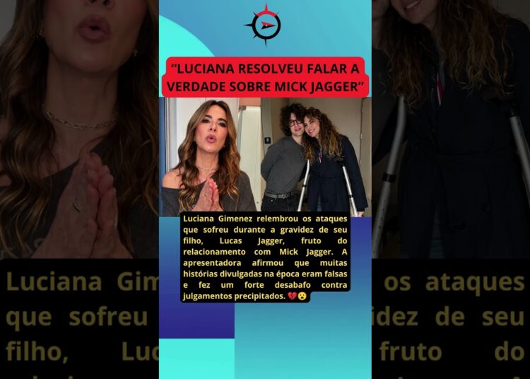 Luciana Gimenez quebra o silêncio e revela a verdade sobre sua relação com Mick Jagger 💔