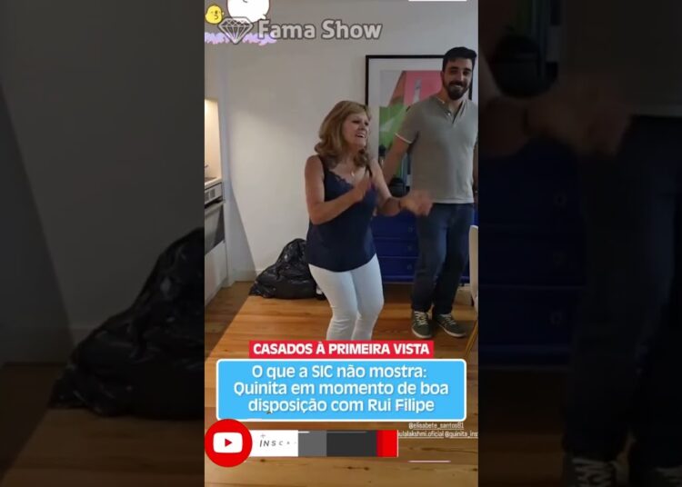 O que a SIC não mostra: Quinita em momento de boa disposição com Rui Filipe | Fama Show