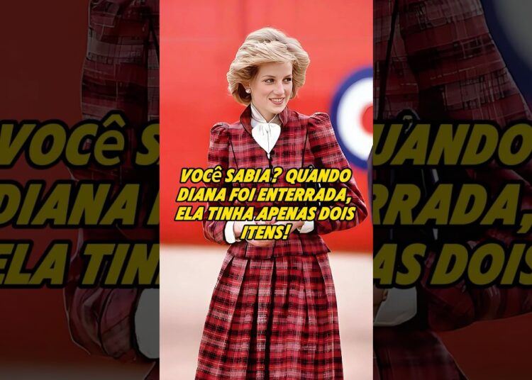 Você sabia? Quando Diana foi enterrada, ela tinha apenas dois itens! #royal #diana #camilla #funny