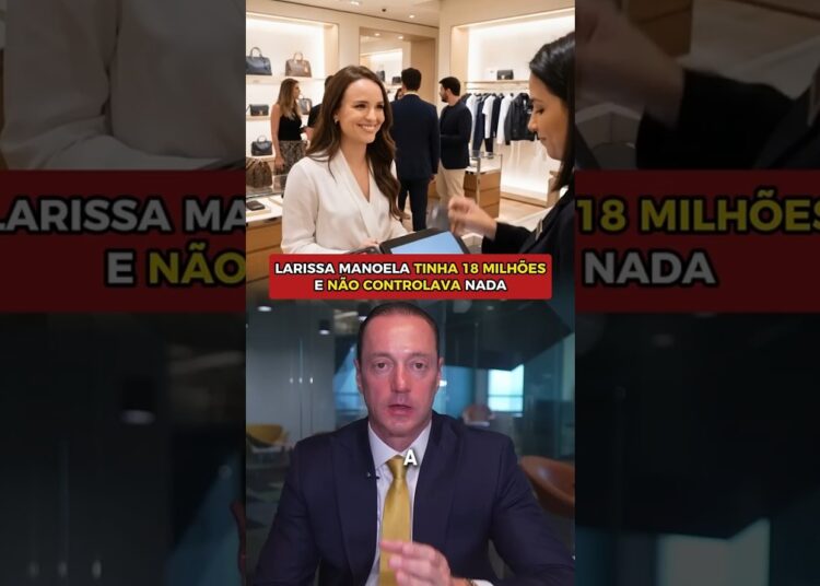 Larissa Manoela faturou milhões e mesmo assim não tinha acesso ao próprio dinheiro.