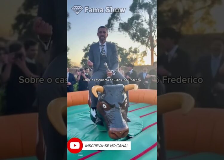 Diogo Amaral no casamento de Júlia Palha e Frederico Murta! | Fama Show