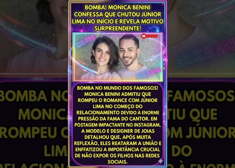 Mônica Benini Confessa Ter Rompido Com Junior Lima #fofoca  #fofocaquente #ultimasnoticia #noticias