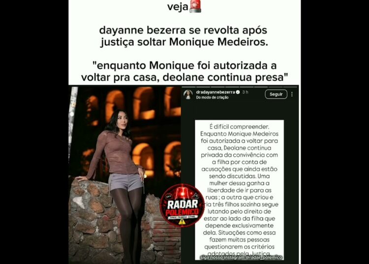 Dayanne Bezerra se revolta após decisão da Justiça sobre Monique 😳🚨