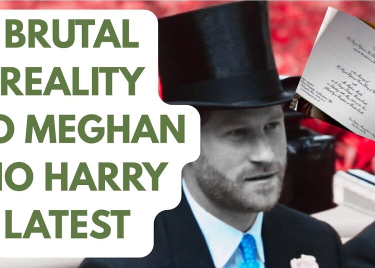 TODAY IS A TOUGH REALITY FOR HARRY – HE TRIED EVERYTHING #royal #news #princeharry