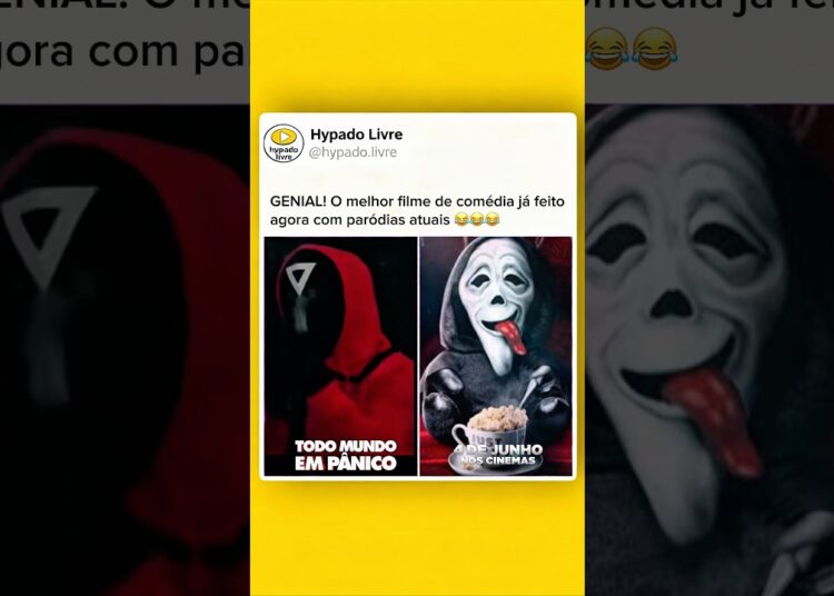 GENIAL! 😂😂😂 #fofoca #cinema #todomundoempanico #humor