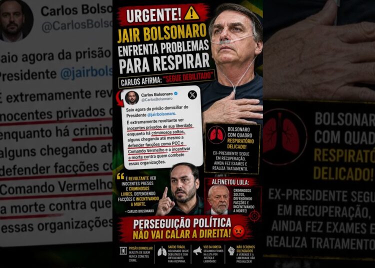 🚨URGENTE! BOLSONARO DEBILITADO CARLOS DENUNCIA #bolsonaro #jairbolsonaro #política #news