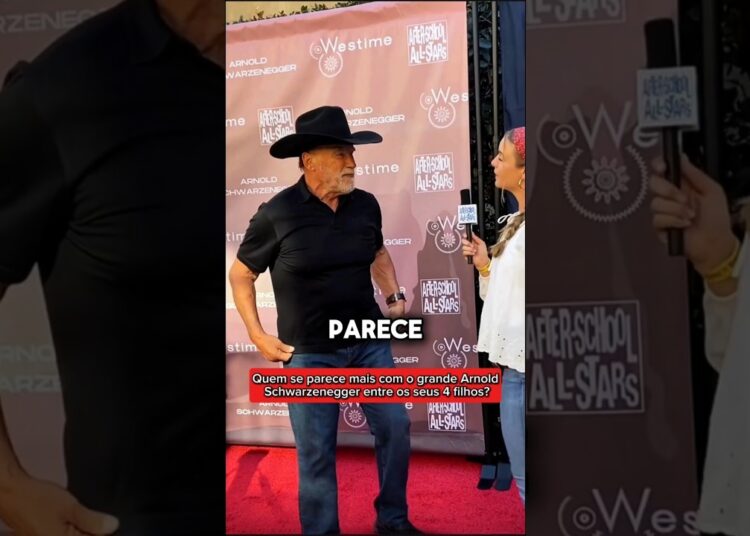 Quem Mais Parece o Filho de Arnold Schwarzenegger? #brasil #celebridades #star