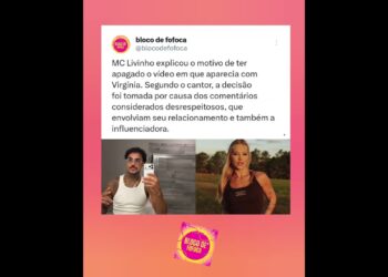 #mclivinho explicou o motivo de ter apagado um vídeo em que aparecia com #virginia. #fofoca #fofocas