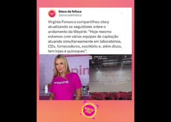 #virginia  compartilhou story atualizando os seguidores sobre o andamento da #wepink. #fofocas