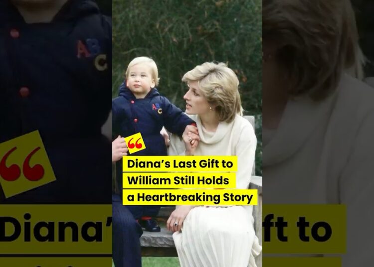 Diana’s Last Gift to William #royal #princewilliam #diana #britishroyalfamily