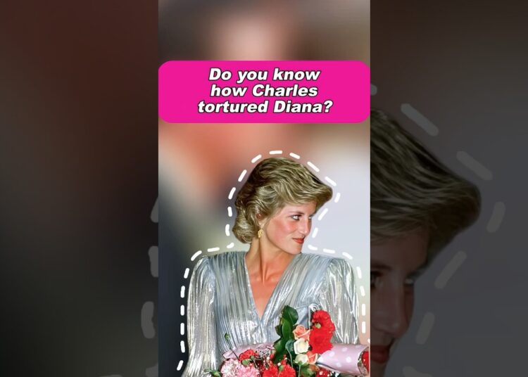 Do you know how Charles tortured Diana? #fyp #royal #princessdiana
