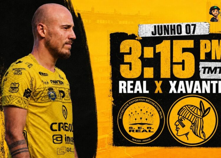 COPA SUDOESTE DE FUTEBOL SÉRIE OURO 2026 – REAL REALEZA X XAVANTES – OITAVAS DE FINAL – JOGO DE IDA.