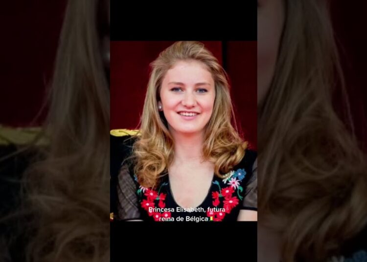 Princesa Elisabeth de Bélgica #realeza #royal #princesaelisabeth