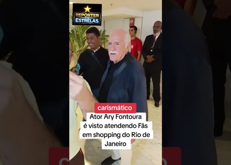Ator Ary Fontoura é visto em Shopping . @Aryfontourafc @AryFontoura   #famosos  #viral #fyp