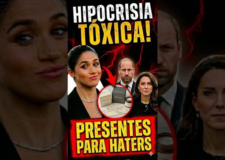 MEGHAN MARKLE ENVIA PRESENTES PARA HATERS DE KATE E WILLIAM E CAUSA POLÊMICA