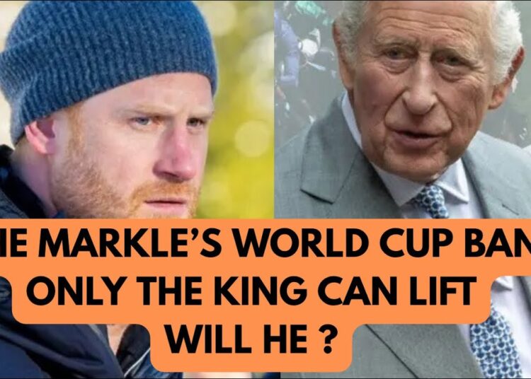 HARRY & THE BAN THAT ONLY THE KING CAN LIFT ! #princeharry #royal #news