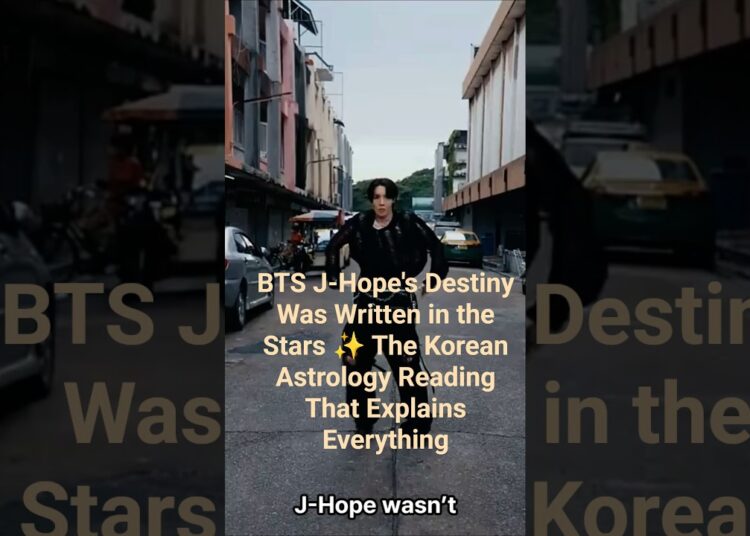 J-Hope’s Destiny Was Written in the Stars ✨ The Korean Astrology Reading That Explains Everything