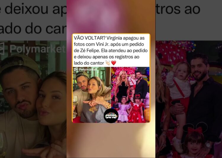 Zé Felipe fez um pedido para Virgínia 🙀🙀 #fofocas #noticias  #Virgínia