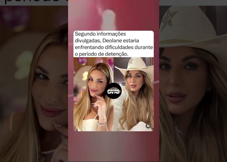 Deolane estaria enfrentando dificuldades durante #fofocas #noticias #deolane