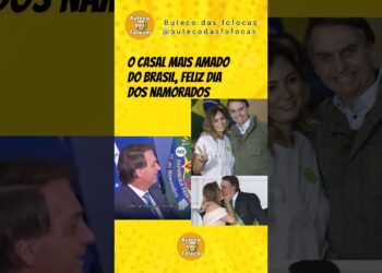 Michelle resgata vídeo de Bolsonaro no dia dos namorados e se declara: “meu amor”