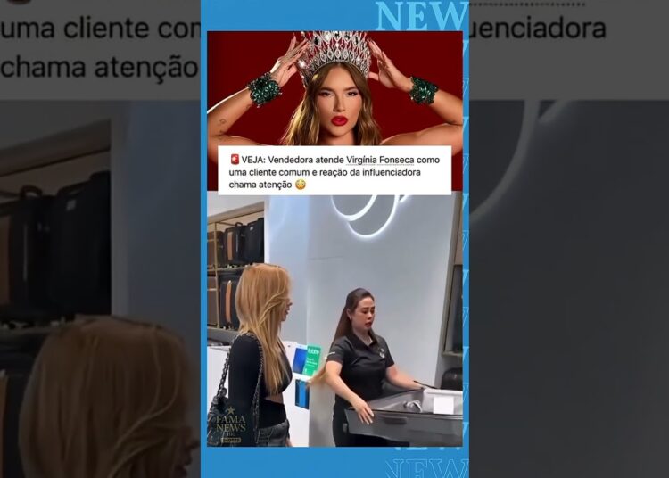Virginia Não tendendo nada🤣 #famanews_br #shortsbrasil #viral #fofoca