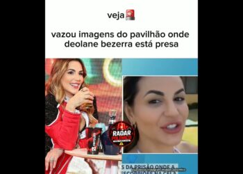 🚨 Vazam imagens do pavilhão onde Deolane está presa 😳🔥