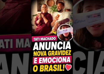 TATI MACHADO ANUNCIA NOVA GRAVIDEZ E EMOCIONA O BRASIL#famosos #viralizar #viralvideo #shots