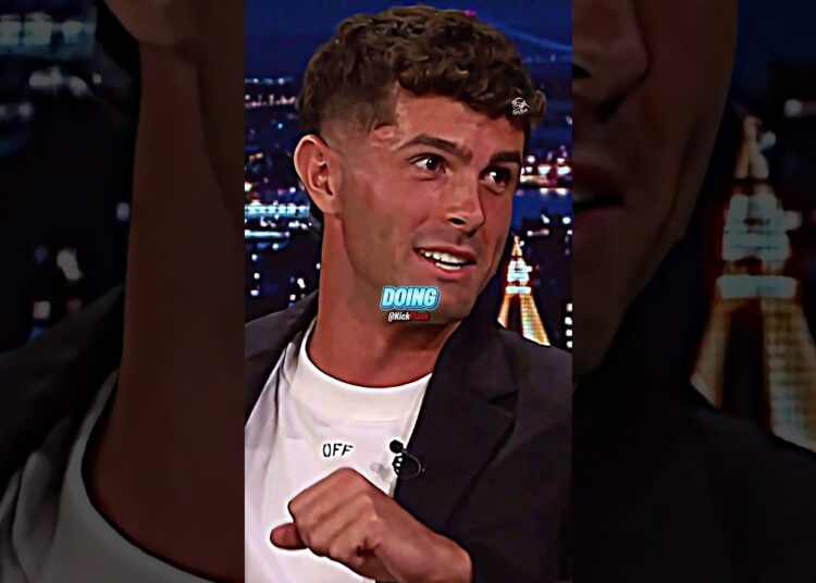 How Christian Pulisic Got His ICONIC Tiger Tattoo! 🐅😲 #shorts