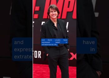 These Stars Think Aliens Are REAL?! 👽🌌😳 #Aliens #ExtraterrestrialLife #StevenSpielberg #TomCruise