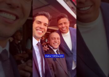 Celebridades en el debut de Brasil en la Copa del Mundo #mundial2026 #ronaldinhogaucho #vinijr