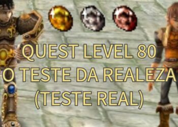 O teste da realeza Teste Real Quest level 80 BPT IDHAS 2025