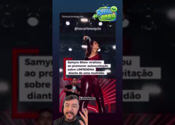 A CANTORA SAMYRA SHOW VIRALIZA #raffafofoca #noticias #noticiasmundiais #fofoca