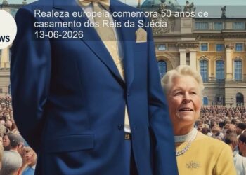 Realeza europeia comemora 50 anos de casamento dos Reis da Suécia
