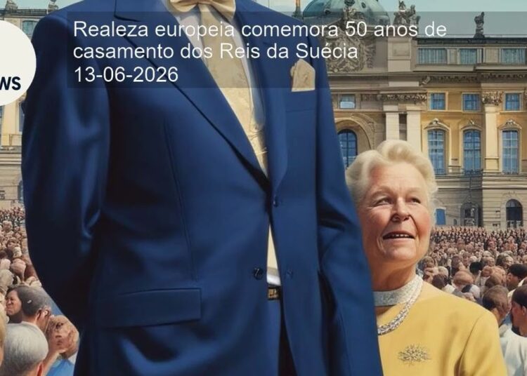 Realeza europeia comemora 50 anos de casamento dos Reis da Suécia