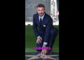 David Beckham es inmortalizado con estrella en Hollywood | #elgordoylaflaca