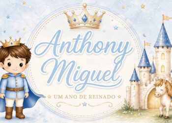 Retrospectiva Anthony Miguel 1 Aninho – Tema Realeza Menino