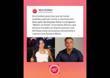 #anacastela  anunciou que vai tomar medidas judiciais contra o colunista #leodias .#fofoca #fofocas